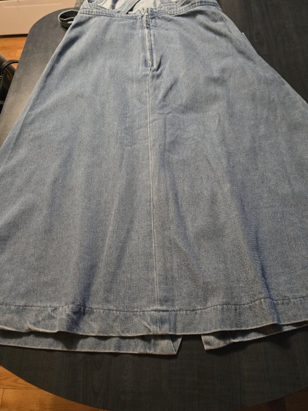 New Stella Apron Denim Dress Large - Picture 8 of 11